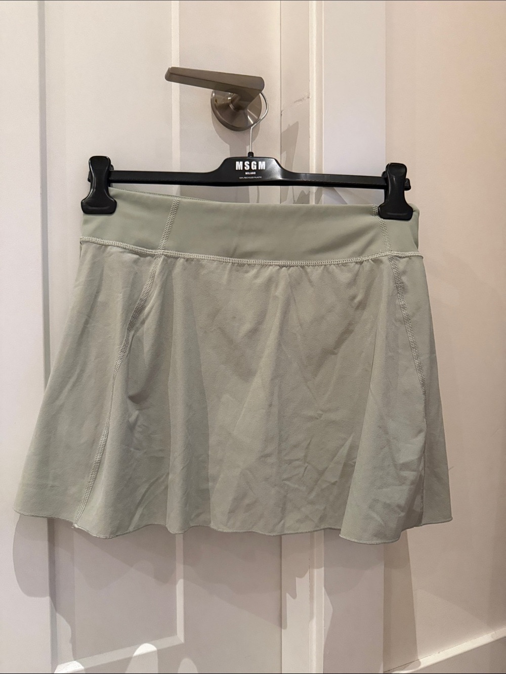 Aritzia Mint Green Circle Skirt with Wide Waistband